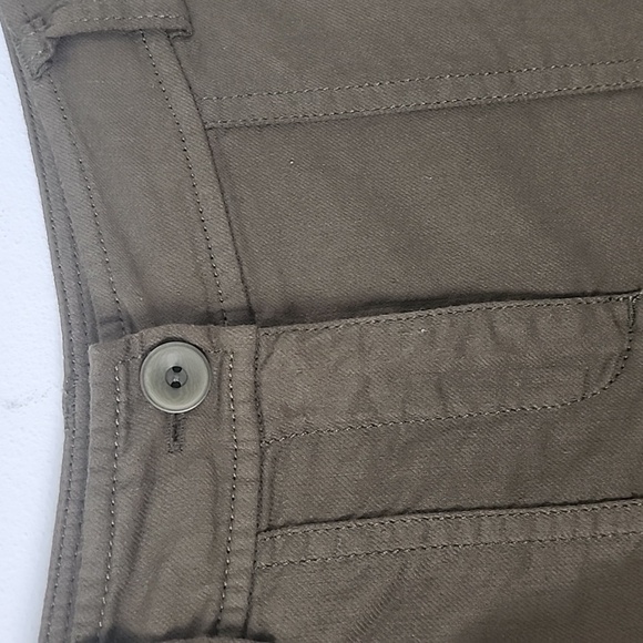 Eileen Fisher Oeganic Cotton Cropped Trousers Pants Size 2P - Picture 6 of 9